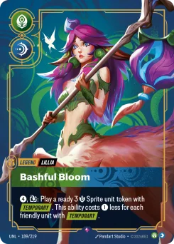 Lillia, Bashful Bloom — Foil