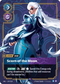 Diana, Scorn of the Moon — Foil