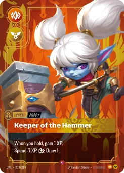 Poppy, Keeper of the Hammer — Foil