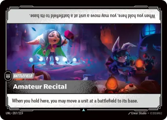 Amateur Recital — Normal