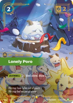 Lonely Poro — Overnumbered Foil