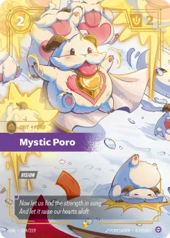 Mystic Poro — Overnumbered Foil