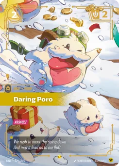 Daring Poro — Overnumbered Foil