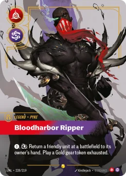 Pyke, Bloodharbor Ripper — Overnumbered Foil