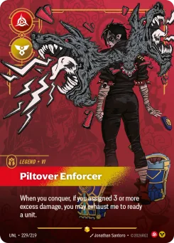 Vi, Piltover Enforcer — Overnumbered Foil