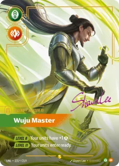 Master Yi, Wuju Master — Signature Foil