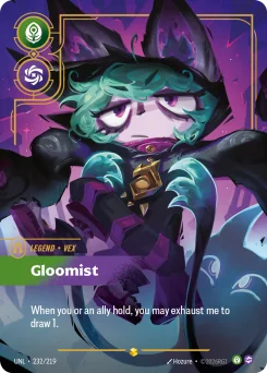 Vex, Gloomist — Overnumbered Foil