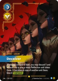 LeBlanc, Deceiver — Overnumbered Foil