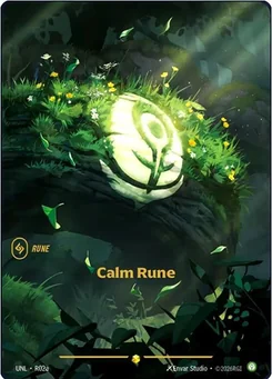 Calm Rune — Foil