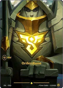 Order Rune — Foil