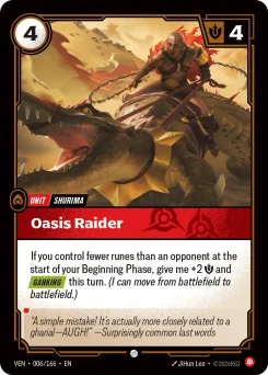 Oasis Raider — Normal