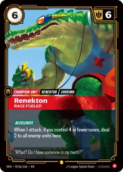 Renekton, Rage Fueled — Parallel Foil