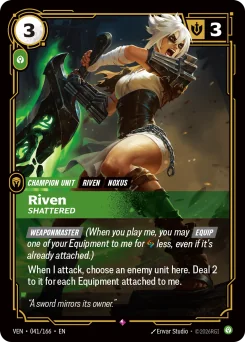 Riven, Shattered — Foil
