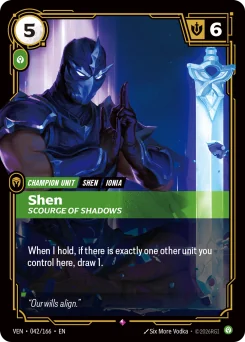 Shen, Scourge of Shadows — Foil