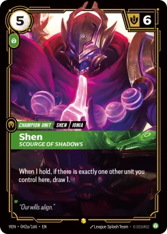 Shen, Scourge of Shadows — Parallel Foil