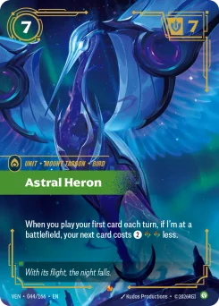 Astral Heron — Foil