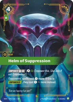 Helm of Suppression — Foil