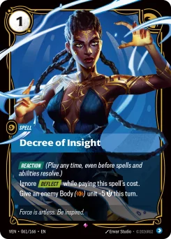 Decree of Insight — Foil