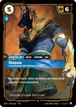Nasus, Guardian of Knowledge — Foil