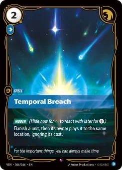 Temporal Breach — Foil
