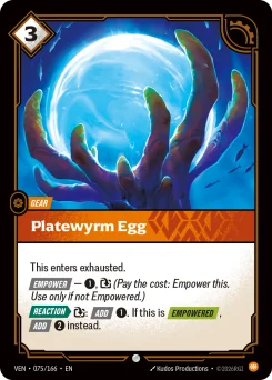 Platewyrm Egg — Normal