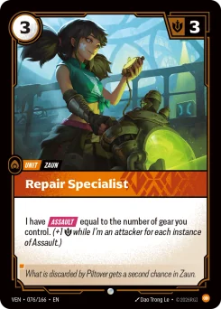 Repair Specialist — Normal
