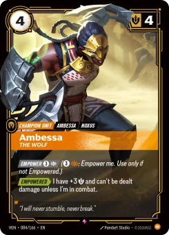 Ambessa, The Wolf — Foil