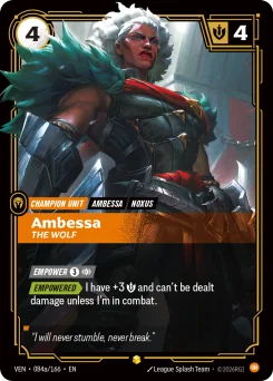 Ambessa, The Wolf — Parallel Foil