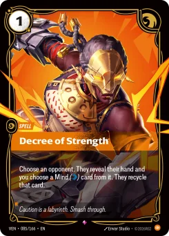 Decree of Strength — Foil
