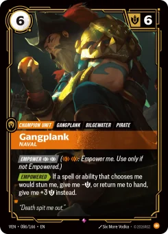 Gangplank, Naval — Foil