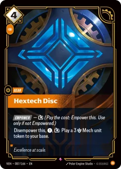 Hextech Disc — Foil
