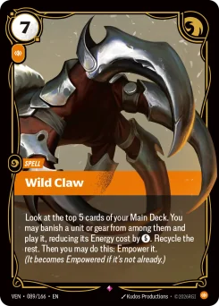 Wild Claw — Foil