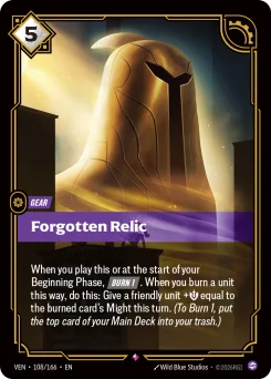 Forgotten Relic — Foil