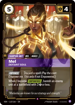 Mel, Defiant Soul — Foil