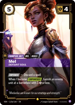 Mel, Defiant Soul — Parallel Foil