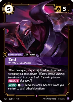 Zed, Without a Sound — Foil