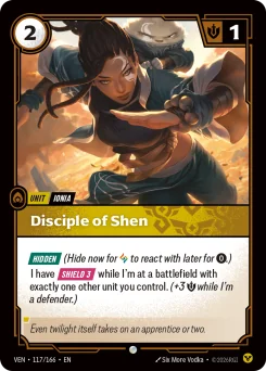 Disciple of Shen — Normal
