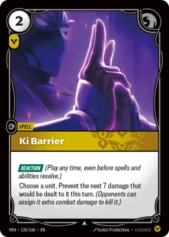 Ki Barrier — Normal
