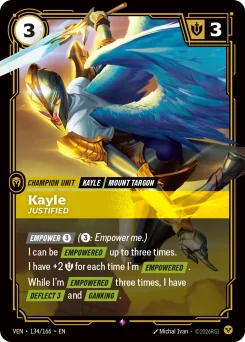 Kayle, Justified — Foil