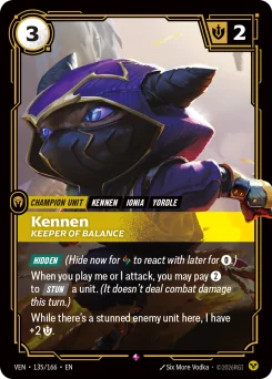 Kennen, Keeper of Balance — Foil