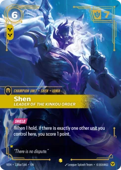 Shen, Leader of the Kinkou Order — Parallel Foil