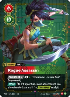 Akali, Rogue Assassin — Foil