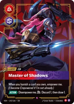 Zed, Master of Shadows — Foil