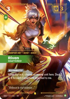 Riven, Shattered — Overnumbered Foil