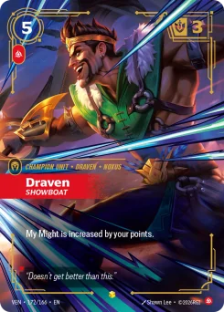 Draven, Showboat — Overnumbered Foil