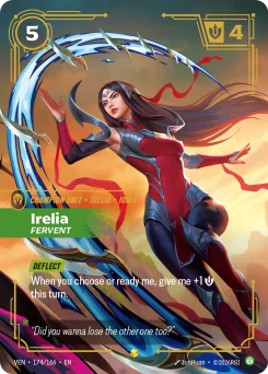 Irelia, Fervent — Overnumbered Foil