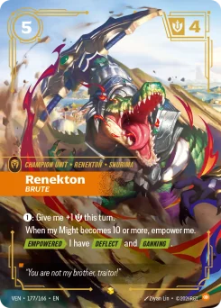 Renekton, Brute — Overnumbered Foil