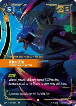 Kha'Zix, Evolving Hunter — Overnumbered Foil