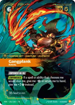 Gangplank, Naval — Overnumbered Foil