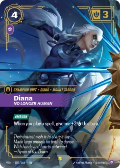 Diana, No Longer Human — Overnumbered Foil